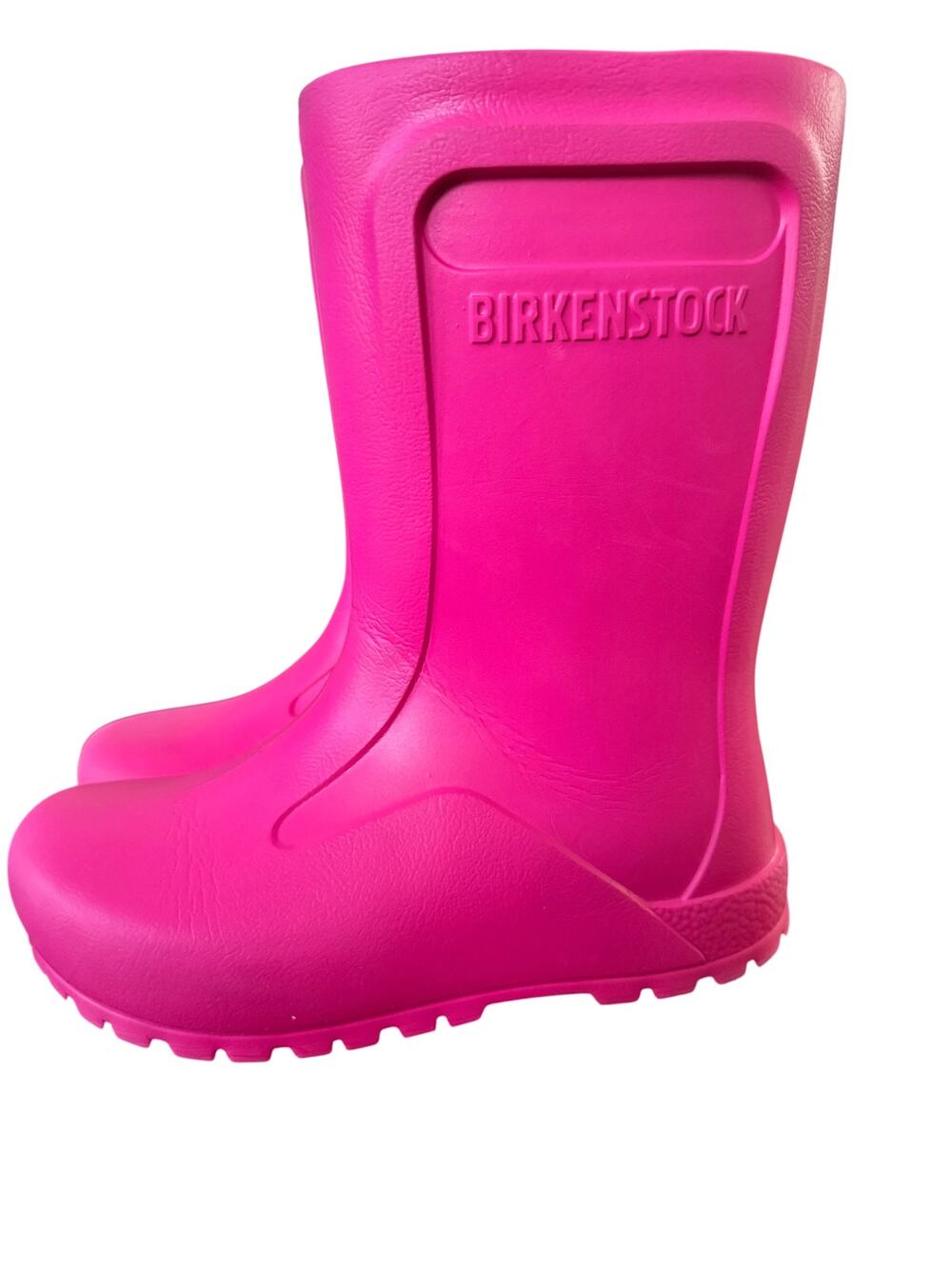 Birkenstock Kids Derry EVA Rain Boots Pink Waterproof Pull-On Boots Size 6